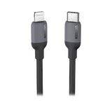 Cable USB-C a Lightning / Certificado MFi / 1 Metro / Adecuado para iPhone, iPad, iPod / Carga Rápida PD 20W / Sincronización de Datos de hasta 480 Mbps / Goma de Silicona y TPE. / Suave al Tacto / Co