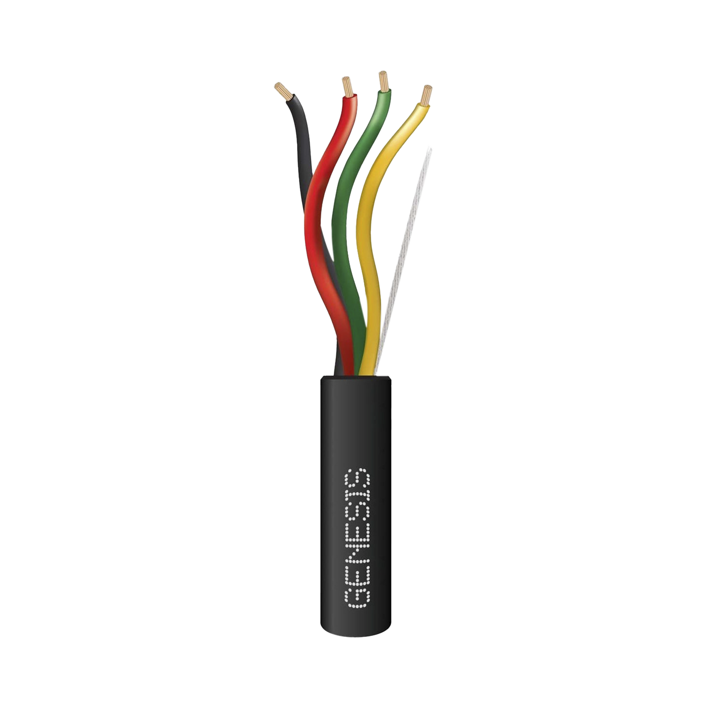 Carrete de Cable 152 Metros (500 Pies) / 4 x 18 AWG / Cable DIRECT BURIAL FPL / Para Intemperie / Uso en Aplicaciones en Sistemas de Detecci�n de Incendio y Sistemas de Evacuaci�n