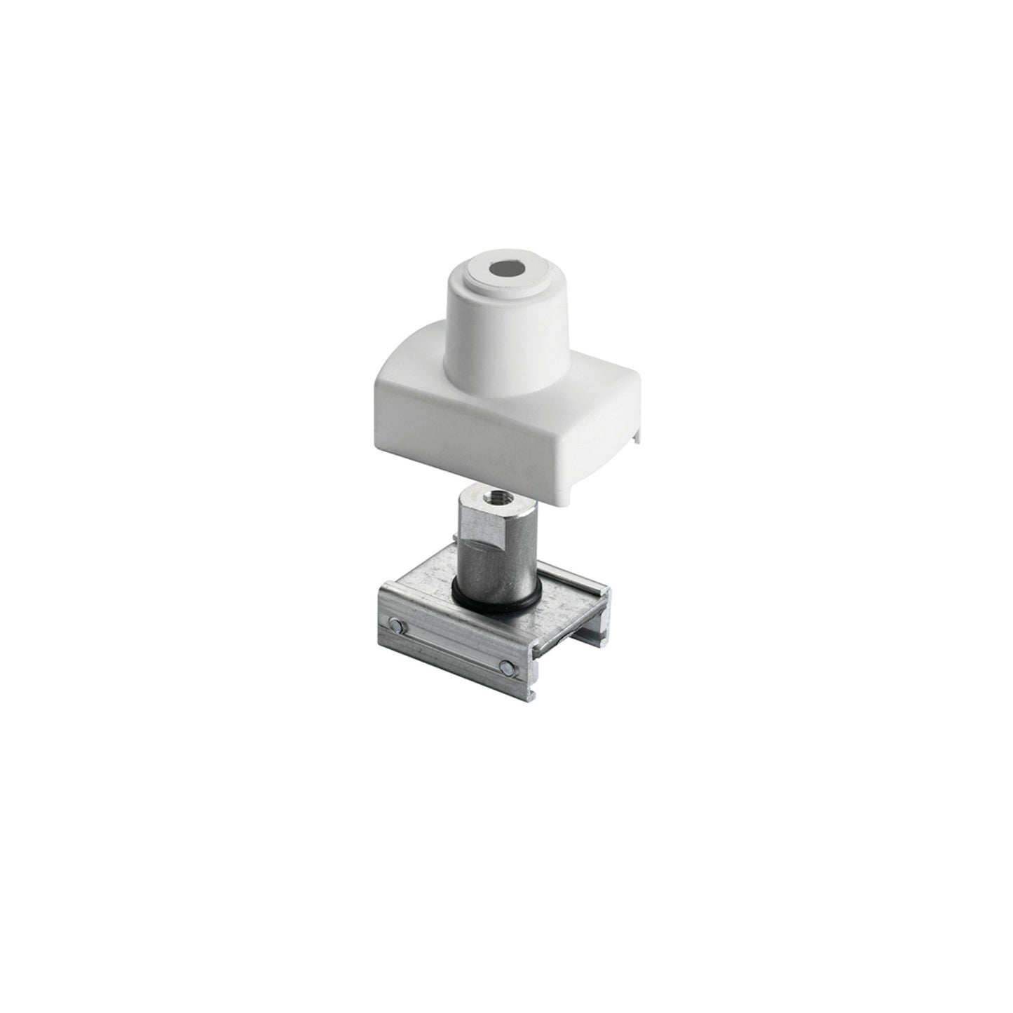 FLOS Architectural Attachment M6 — Fijación para Carril Blanca Mate