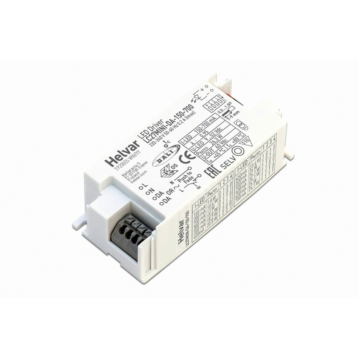 FLOS Architectural Driver LED DALI 2 — Corriente Constante 26.3W 220-240V