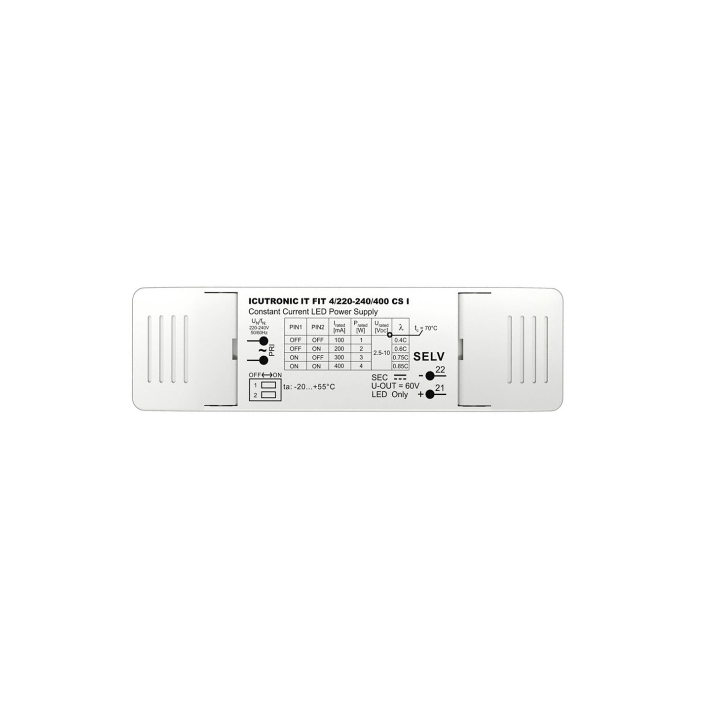 FLOS Architectural Driver LED 220/240V 10.5W — Fuente Corriente Constante Clase II