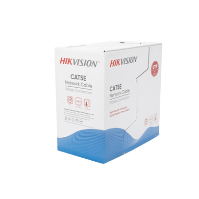 Cable de Red Blindado HIKVISION DS-1LN5E-SB Cat5e 305m