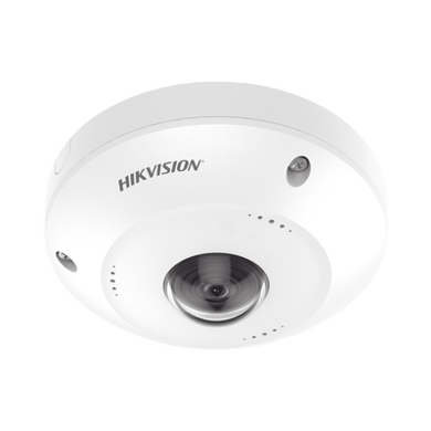 Fisheye IP 4 Megapixel / Panorámica 180° - 360° / Exterior IP67 / IK10 / PoE / Múltiples Vistas por iVMS-4200