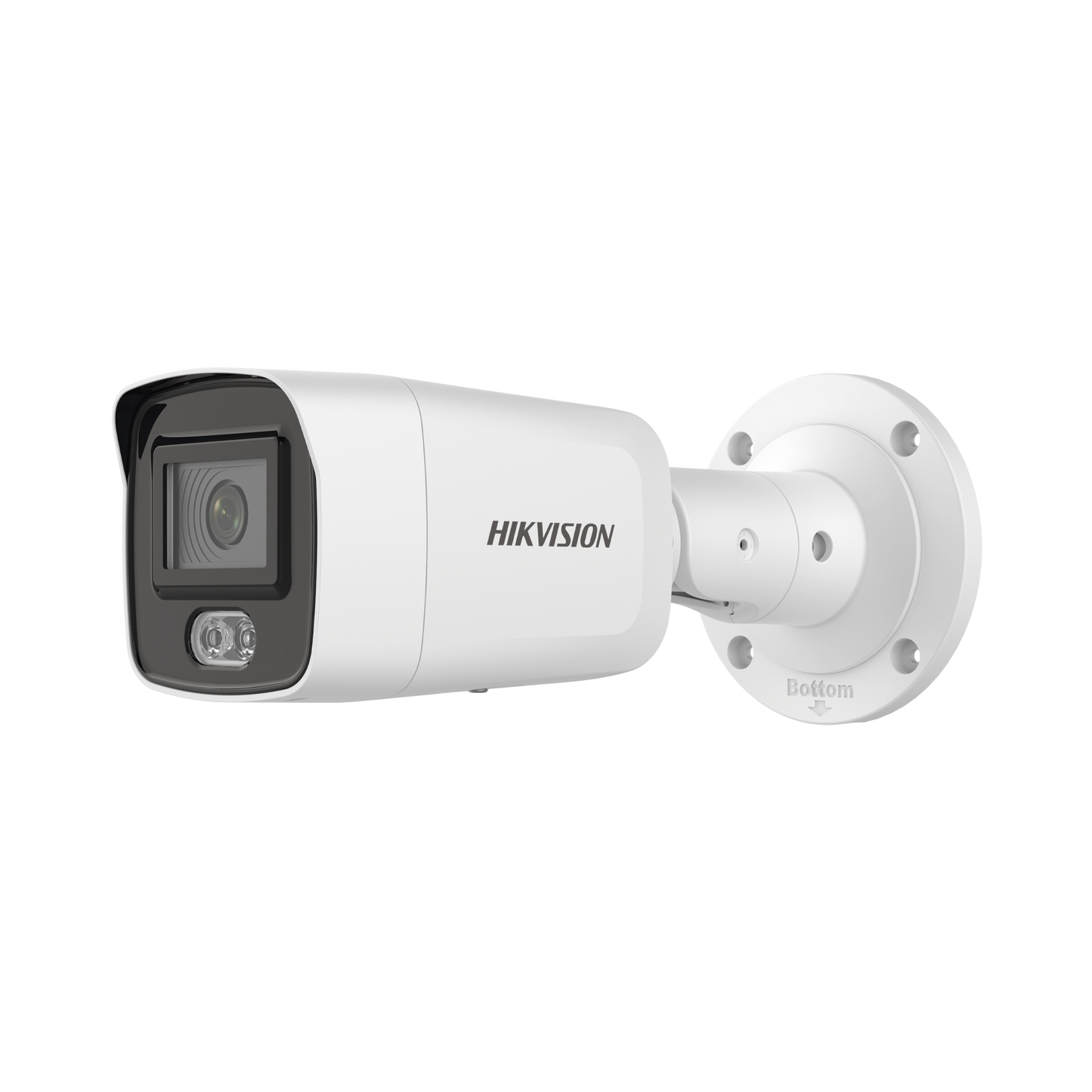 Bala IP 4 Megapixel / Imagen a color 24/7 / Lente 2.8 mm / Luz Blanca 40 mts / Exterior IP67 / WDR 120 dB / Audio y Alarma / Captura Facial / Onvif / MicroSD