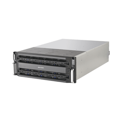 Servidor de Almacenamiento en Red / Soporta 24 Discos Duros (No Incluye Discos) / Soporta Hasta 512 Canales IP / Controlador Simple
