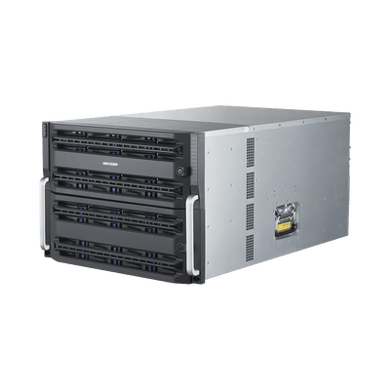 Servidor de Almacenamiento en Red / Soporta 48 Discos Duros (No Incluye Discos) / Soporta Hasta 512 Canales IP / Controlador Simple