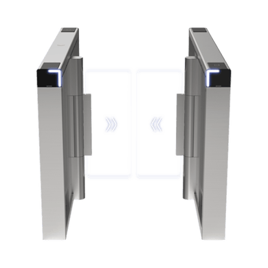 Torniquete HIKVISION DS-K3B530X-LR-MPG-DP90 con Doble Puerta