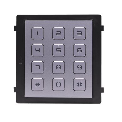 Módulo de Teclado para Frente de Calle Modular / Desbloqueo de Puerta Mediante Código / Llamada a monitor.