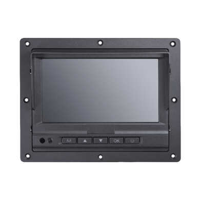 Monitor Táctil (Touch) y Botones de 7" LCD / Compatible con DVR Móvil HIKVISION / Conector Tipo Aviación