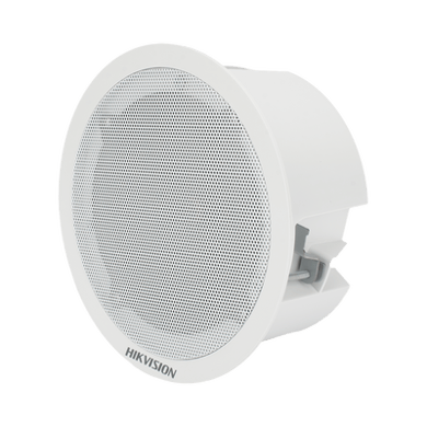 Altavoz Secundario para Montaje en Plafón | 3 Watts | 8 Ohms | Compatible con DS-QAZ1203G1-BE | Uso en Interior | No Requiere Alimentación Externa