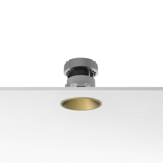 FLOS Architectural Easy Kap Ø80 Fixed Optic Medium Dim-To-Warm — Empotrable LED 9.9W (Blanco)
