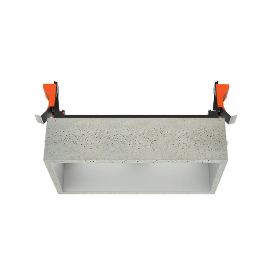 FLOS Architectural Johnny 120 2L Semi-Recessed — Empotrable LED blanco, IP20, clase III