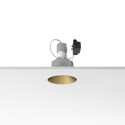 FLOS Architectural Kap Ø80 Fixed — Empotrable LED Retrofit Redondo 230V (Blanco)