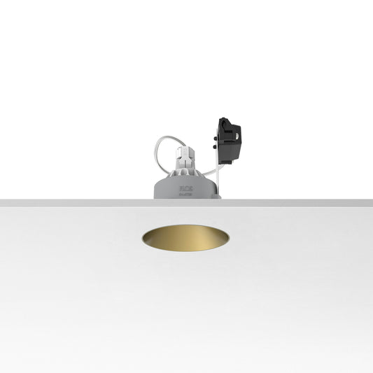FLOS Architectural Kap Ø80 Fixed — Empotrable LED Retrofit Redondo 12V (Blanco)