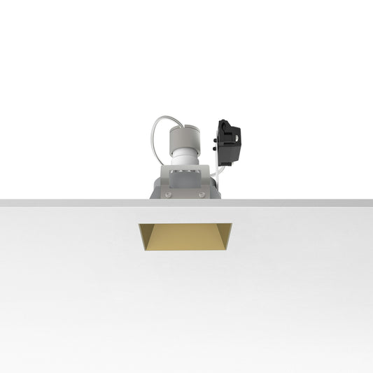 FLOS Architectural Kap 80 Square Fixed — Empotrable LED Retrofit 230V (Blanco)