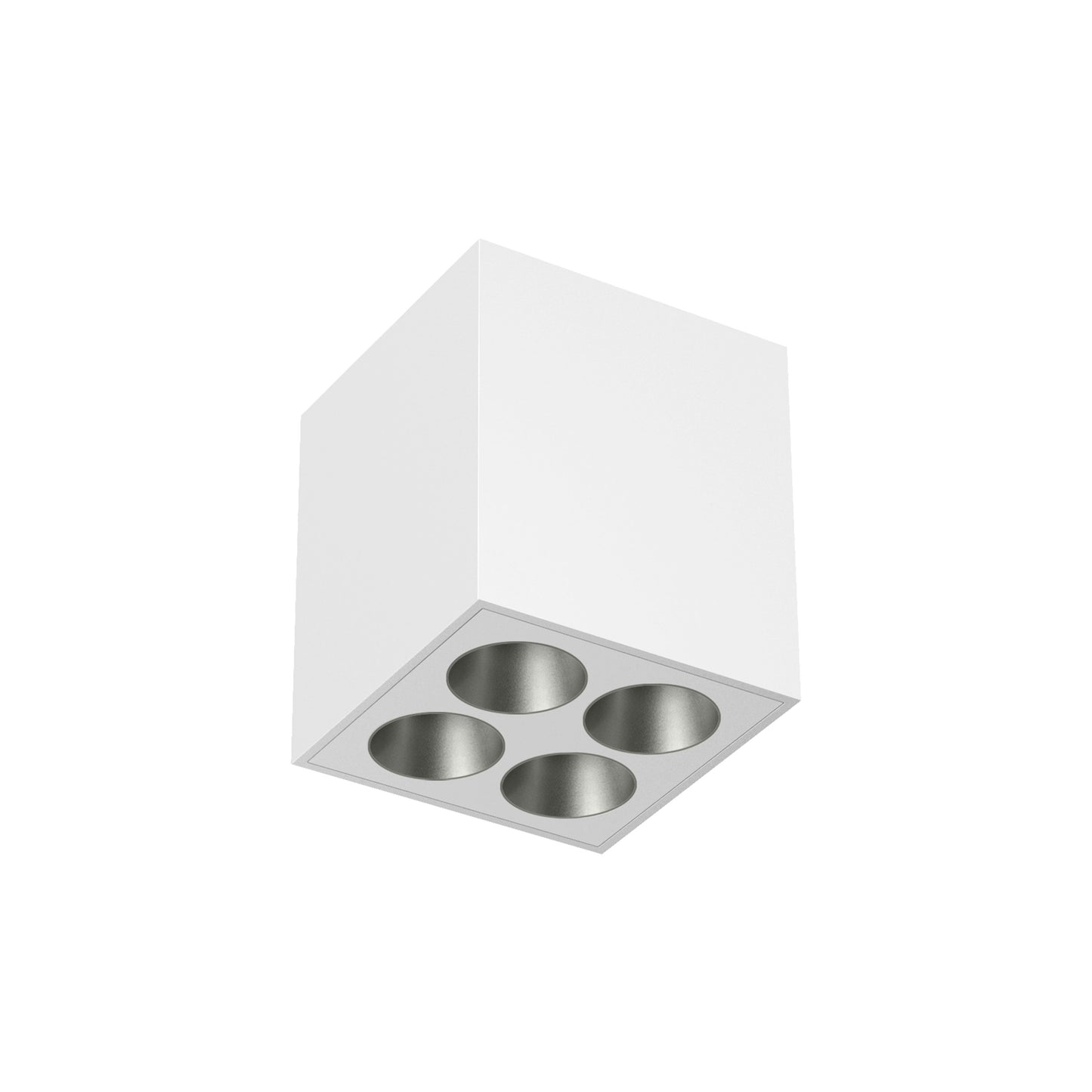 FLOS Architectural Light Shadow Surface 4 Spots Square Flood — LED 687lm 3000K Mains