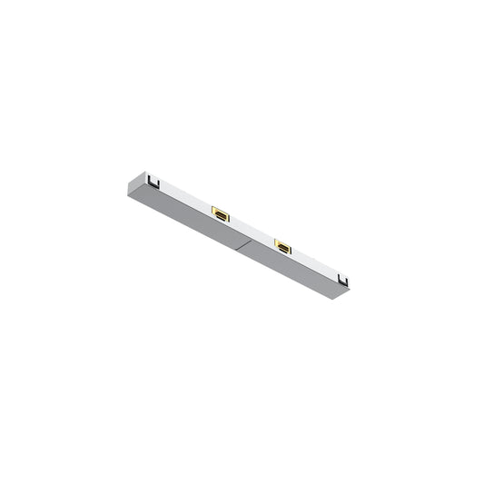 FLOS Architectural Straight Connector — Conector para Zero Track Pro Recessed Negro