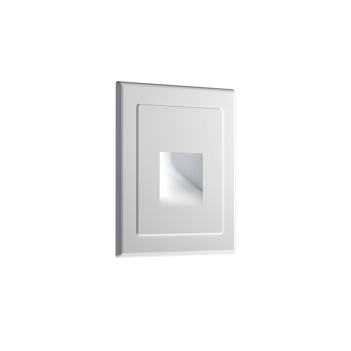 FLOS Architectural Square Light Small — LED 1W 3000K (Raw)