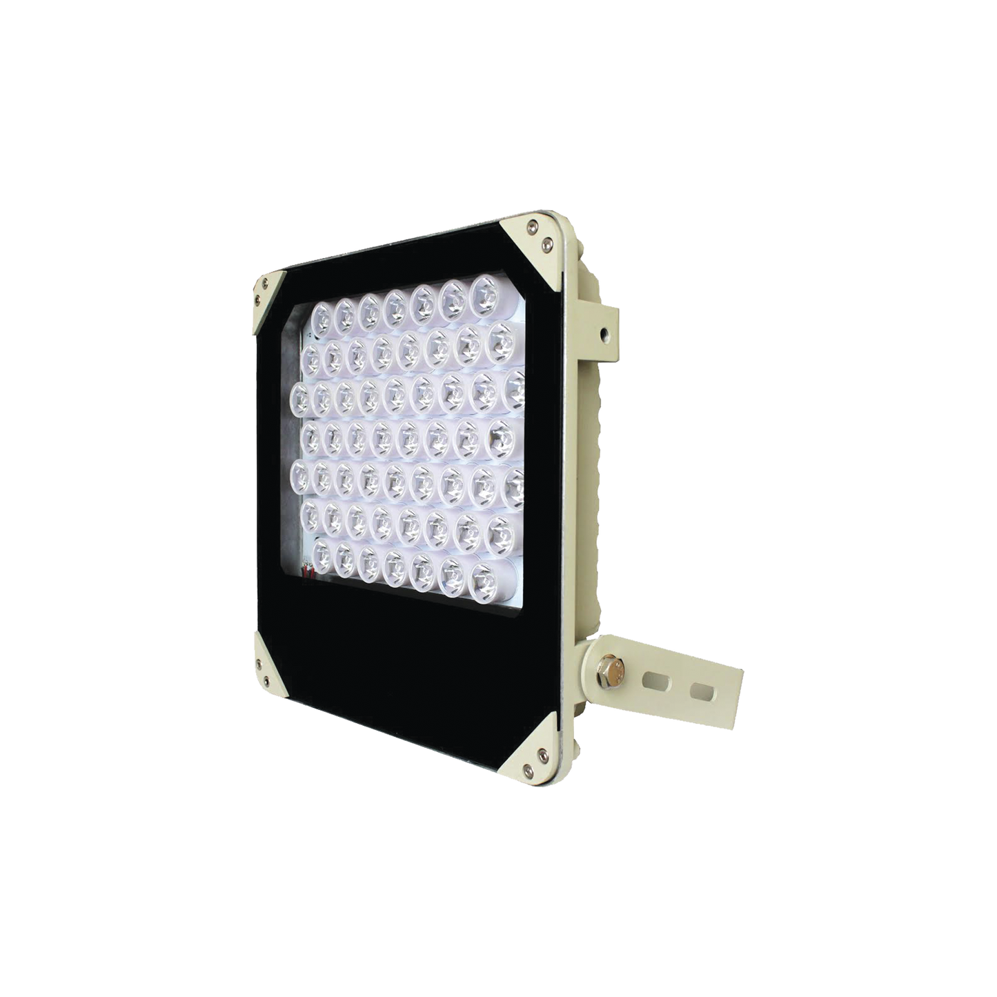 Iluminador de LUZ BLANCA / Cobertura 90° / LARGO ALCANCE 100 Metros de Iluminación