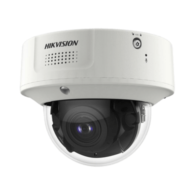 Cámara IP tipo domo HIKVISION IDS-2CD7146G2-IZS AcuSense de 4 MP con lente motorizado y audio