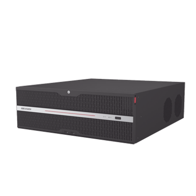 NVR 12 Megapixel (4K) / 32 Canales IP / 16 Bahías de Disco Duro / 2 Tarjetas de Red / Soporta RAID / HDMI en 4K / Soporta POS / Reconocimiento Facial / Bases de Datos / Hasta 100,000 Fotografías / AcuSearch