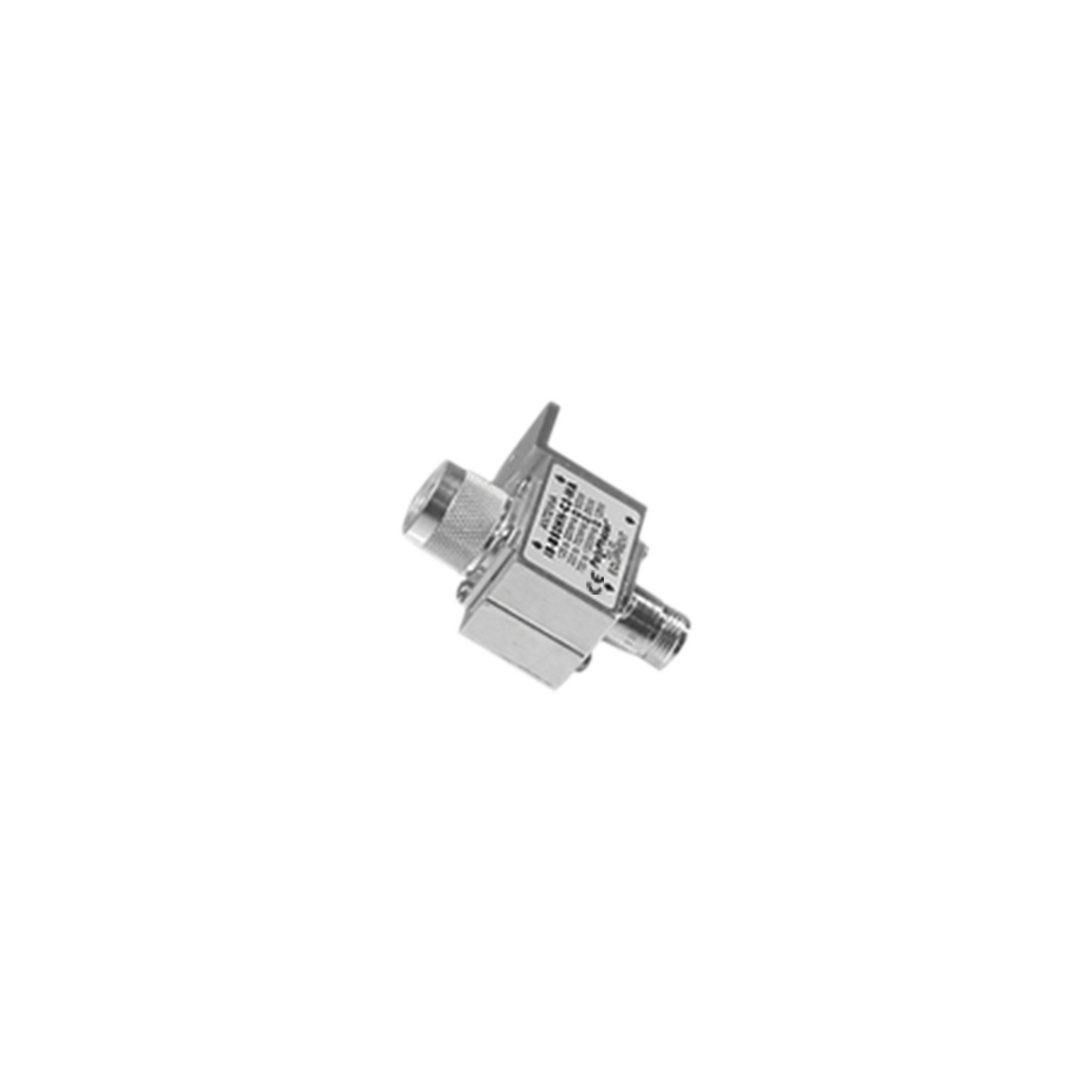 Protector Coaxial RF / 125-1000 MHz / 50 ? / N Macho Antena + N Hembra Equipo / Bloqueo DC / 20 kA