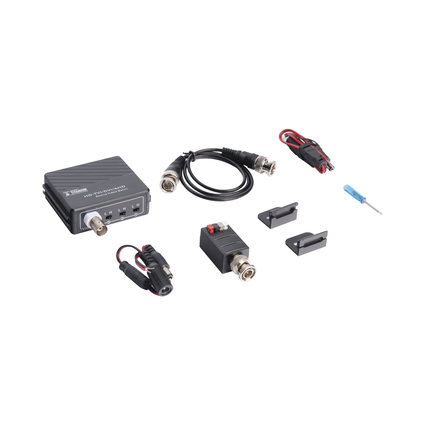 Kit de largo alcance de 400 metros @ 2 MP compuesto por TT4501T + TT4501R / Activo+Activo