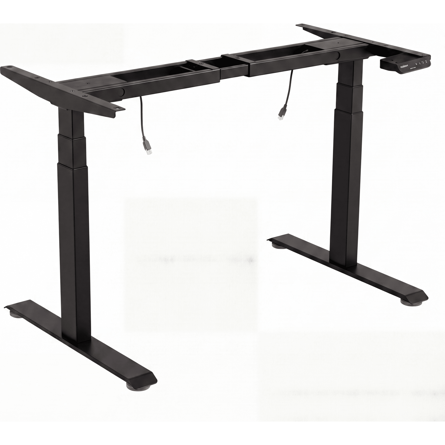 Base de Escritorio Motorizado Profesional / Altura Ajustable 60-125cm / Estructura Estable / Funcionamiento Suave / 3 Preset de Posiciones / Color Negro / Soporta hasta 100Kg de carga