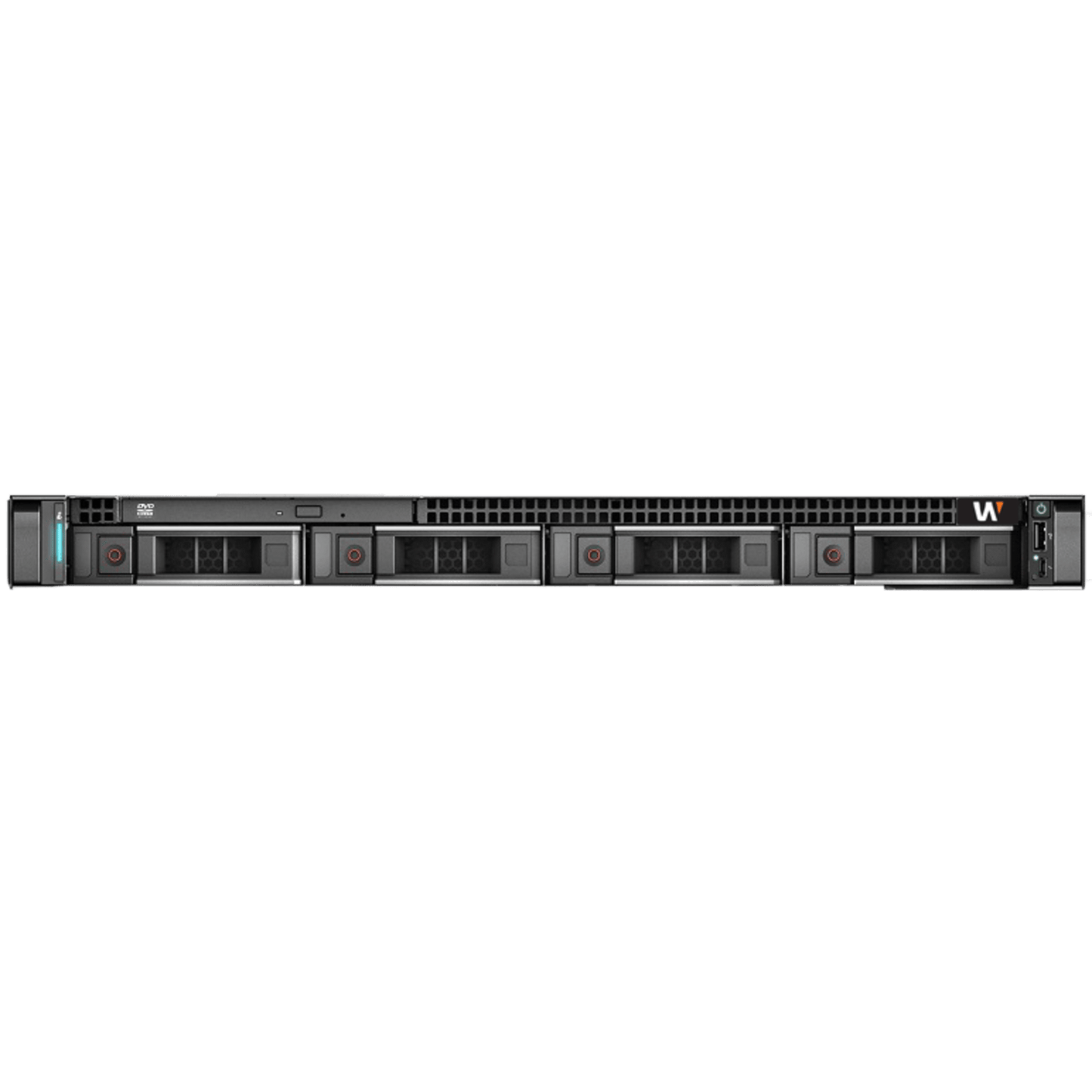 NVR Wisenet WAVE basada en Windows / Montable en Rack 1U / 470 Mbps throughput