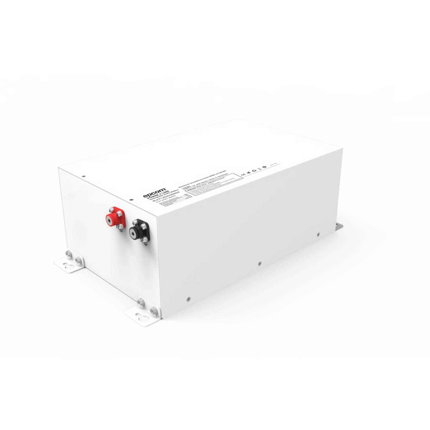 Batería de Litio Ciclo Profundo / 12.8 Vcc 200Ah (2560 Wh) / LiFePO4 / >3500 Ciclos / Descarga 100A / Carga 100A / Solar / BMS con Protecciones / IP30