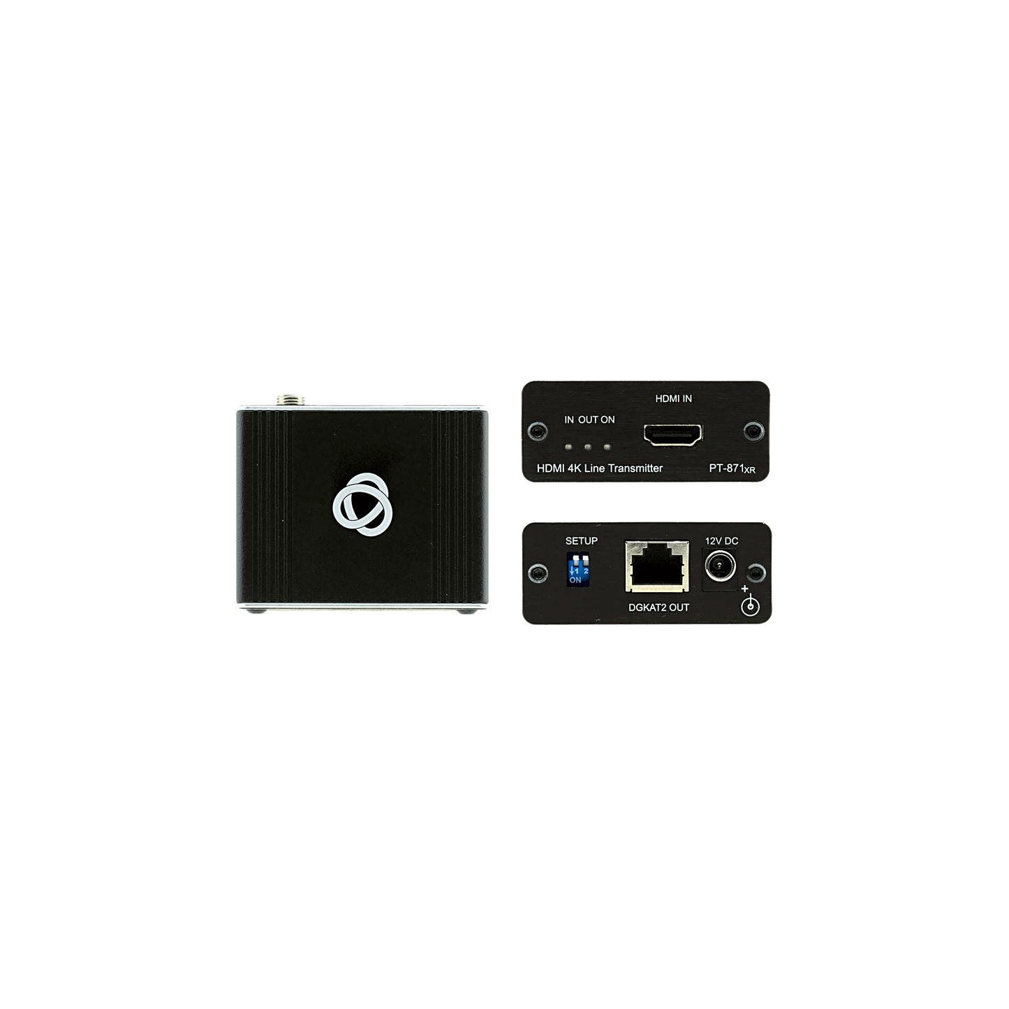 Kit Extensor HDMI 2.0 | DGKat™ 2.0 | 4K@60Hz (4:4:4) HDR | HDCP 2.2 | Alcance 60 m (196.9 ft) 4K60 4:4:4 | 70 m (229.7 ft) 4K60 4:2:0 | Alimentación Bidireccional | Compresión de Bajo Nivel | Latencia Cercana a Cero | Audio 32 Canales