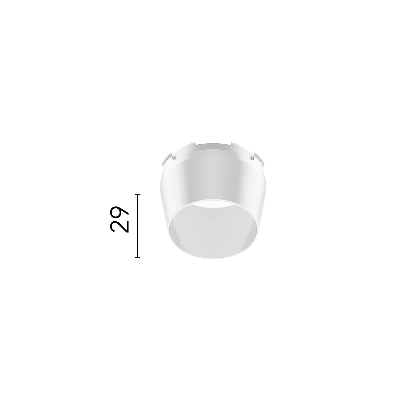 FLOS Architectural Snoot Shielding Cone — Cono Apantallador Negro