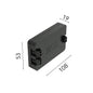Caja de control dimmable 1-10V 48V para instalación remota – 08.0613.14a