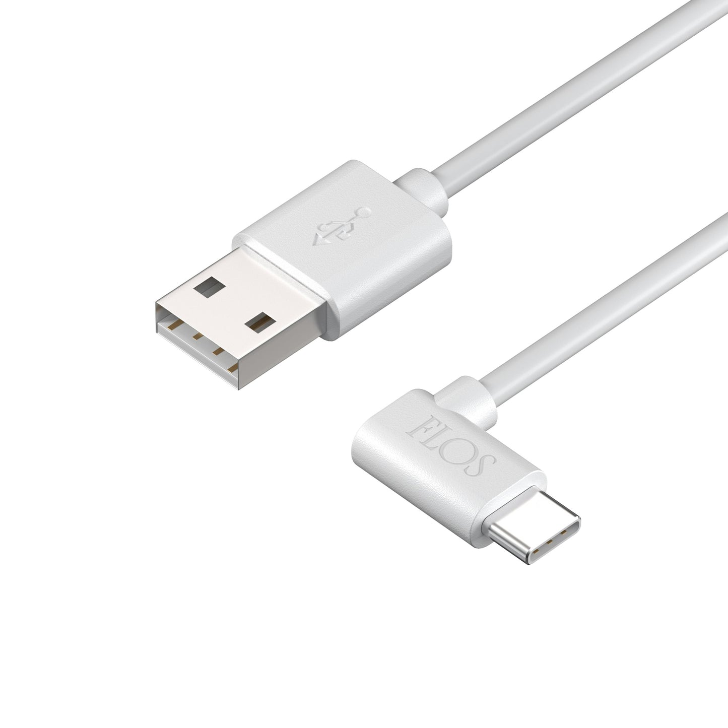 FLOS Cable Gustave Residential USB-A/USB-C — 1200mm Negro