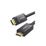 Cable DP Macho a HDMI Macho | Longitud 5 Metros (16.40 Pies) | Soporta 4K@30Hz | Soporta 3D | Cobre EstaÑado 28AWG | Blindaje Interno MÚltiple | TransmisiÓn Unidireccional | BotÓn de LiberaciÓn | Chip