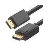 Cable DisplayPort 1.2 Macho a Macho | Longitud 3 Metros (9.84 Pies) | Versión DP1.2 | Soporta 4K@60Hz; 2K@144Hz | Soporta 3D | Color Profundo de 8 y 10 Bits | Blindaje Interno Múltiple | Cobre Estañad
