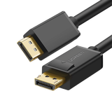 Cable DisplayPort 1.2 Macho a Macho | Longitud 5 Metros (16.40 Pies) | Versión DP1.2 | Soporta 4K@60Hz; 2K@144Hz | Soporta 3D | Color Profundo de 8 y 10 Bits | Blindaje Interno Múltiple | Cobre Estaña