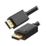 Cable DisplayPort 1.2 Macho a Macho | Longitud 1.50 Metros (4.92 Pies) | Versión DP1.2 | Soporta 4K@60Hz; 2K@144Hz | Soporta 3D | Color Profundo de 8 y 10 Bits | Blindaje Interno Múltiple | Cobre Esta