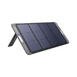 Panel Solar Plegable 100W / Recomendado para el Power Station Portable de 600W UGREEN / Alta Eficiencia de Conversión / Alineación Inteligente de la Luz Solar / Resistente Al Agua Y Duradero / Incluye