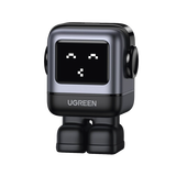 Cargador Mini GaNRobot 30W serie UNO | 1 USB-C de Carga Rápida | Tecnología GaN II | Multiprotocolo PD/QC/SCP/FCA | Carga Inteligente | Pantalla LED | Zapato Magnético Extraíble | Thermal Guard | Colo