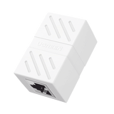 Acoplador (Extensor de Cable Ethernet RJ45 a RJ45) | 1000Mbps | Compatibilidad con Cat7 Cat6A Cat6 Cat5e | Compatible con POE | Ignífugo | ABS | Color Blanco