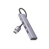 Convertidor USB-A 3.0 a 4 Puertos USB-A 3.0 / 5 Gbps Transferencia / Alimentación por USB-C / Compatibilidad Multiplataforma / Protección Cortocircuito y Sobrecorriente
