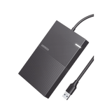 Carcasa de Disco Duro 2.5'' (Enclosure) | Adecuado para HDD y SSD de 2.5” | Chip Inteligente | UASP & TRIM | Led Indicador | ABS | Hibernación Automática | Compatible con SATA I II III, HDD, SSD de ha