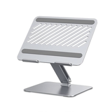 Soporte de Aluminio para Laptop | Ajustable 180° | Soporta Laptops de 10 a 17.3''| Capacidad de Carga 5Kg | Excelente Estabilidad | Diseño Para Alta Disipación de Calor | Altura y Angulo Ajustable | P