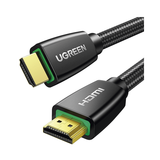 Cable HDMI 2.0 de Nylon Trenzado / 2 Metros (6.56 Pies) / 4K@60Hz / HDR / 3D / HEC (Canal Ethernet HDMI) / ARC (Canal de Retorno de Audio) / Color Profundo de 48 Bits / Audio de 32 Canales / HDCP 2.2 