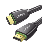 Cable HDMI 2.0 de Nylon Trenzado / 10 Metros (32.81 Pies) / 4K@60Hz / HDR / 3D / HEC (Canal Ethernet HDMI) / ARC (Canal de Retorno de Audio) / Color Profundo de 48 Bits / Audio de 32 Canales / HDCP 2.