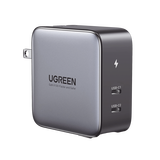 Cargador de 100W serie Nexode / 2 Puertos USB-C de Carga Rápida /Tecnología GaN II +SIC / Power Delivery 3.0 / Quick Charge 4.0 / Chip Confiable y Carga Inteligente / Distribución Inteligente de Energ