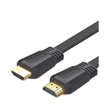 Cable HDMI 2.0 Plano de 3 Metros (9.84 Pies) / 4K@60Hz / HDR / 3D / HEC (Canal Ethernet HDMI) / ARC (Canal de Retorno de Audio) / Color Profundo de 48 Bits / Audio de 32 Canales / HDCP / Audio Dolby T