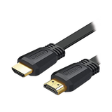 Cable HDMI 2.0 Plano de 5 Metros (16.40 Pies) / 4K@60Hz / HDR / 3D / HEC (Canal Ethernet HDMI) / ARC (Canal de Retorno de Audio) / Color Profundo de 48 Bits / Audio de 32 Canales / HDCP / Audio Dolby 