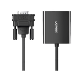 VGA Macho / Salida: HDMI Hembra / Resolución de 1080P@60Hz / Puerto Estéreo de 3.5 mm / Plug and Play, Sin Controlador / Longitud del Cable 15 cm (5.91 Pulgadas). / Incluye Cable de Alimentación USB /